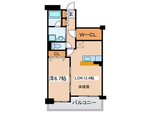 サントル野川の物件間取画像